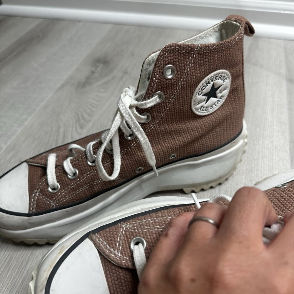 Converse Unisex Run Star‎ Hike Platform High Top Shoes Sneakers Men 9.5/Wmn 11 - Picture 10 of 11